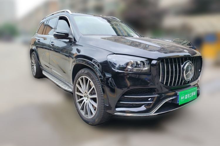 Used Mercedes-Benz GLS 2022 Second Facelift GLS 450 4MATIC Luxury Edition Front Right 45 Deg