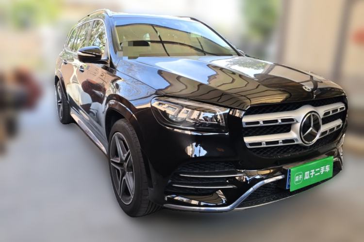 Used Mercedes-Benz GLS 2022 Second Facelift GLS 450 4MATIC Stylish Version Front Right 45 Deg