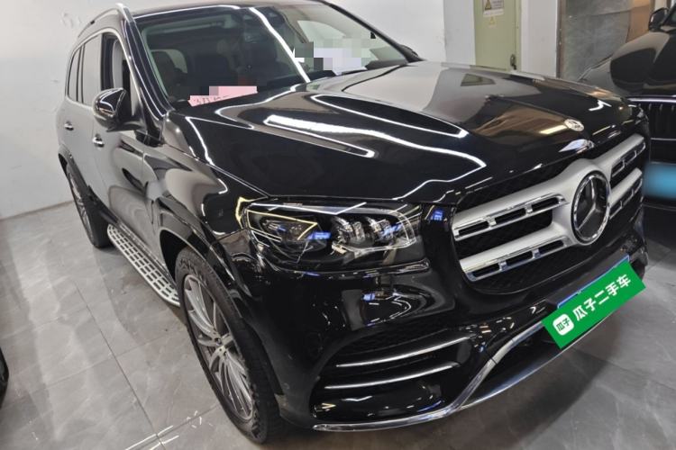 Used Mercedes-Benz GLS 2022 Second Facelift GLS 450 4MATIC Luxury Edition Front Right 45 Deg