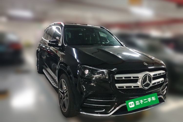 Used Mercedes-Benz GLS 2022 GLS 450 4MATIC Stylish Model Front Right 45 Deg