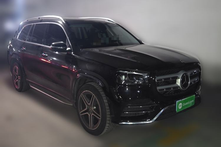 Used Mercedes-Benz GLS 2022 Second Facelift GLS 450 4MATIC Stylish Version Front Right 45 Deg