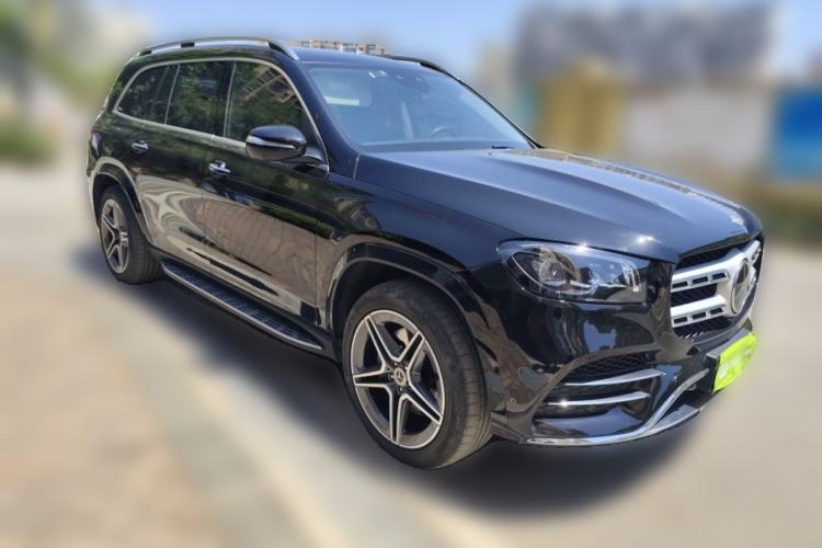 Used Mercedes-Benz GLS 2022 Second Facelift GLS 450 4MATIC Stylish Version Front Right 45 Deg