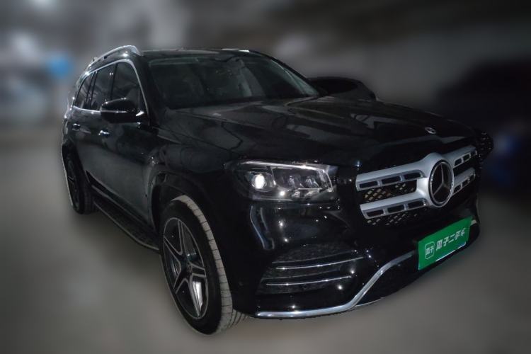 Used Mercedes-Benz GLS 2022 Second Facelift GLS 450 4MATIC Stylish Version Front Right 45 Deg