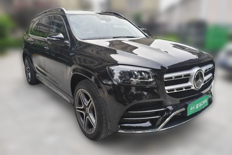 Used Mercedes-Benz GLS 2022 Second Facelift GLS 450 4MATIC Stylish Version Front Right 45 Deg