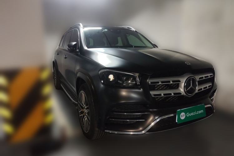 Used Mercedes-Benz GLS 2022 GLS 450 4MATIC Stylish Model Front Right 45 Deg