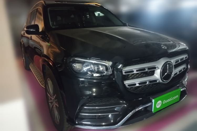 Used Mercedes-Benz GLS 2022 Second Facelift GLS 450 4MATIC Luxury Edition Front Right 45 Deg