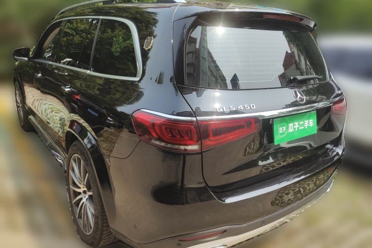 Used Mercedes-Benz GLS 2022 Second Facelift GLS 450 4MATIC Luxury Edition Rear Left 45 Deg