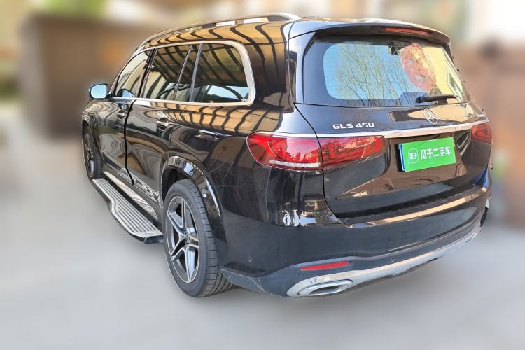 Used Mercedes-Benz GLS 2022 Second Facelift GLS 450 4MATIC Stylish Version Rear Left 45 Deg