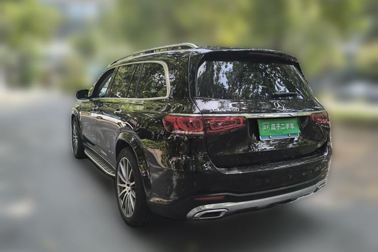 Used Mercedes-Benz GLS 2022 Second Facelift GLS 450 4MATIC Luxury Edition Rear Left 45 Deg