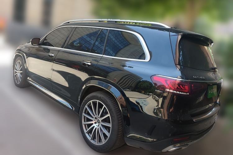 Used Mercedes-Benz GLS 2022 Second Facelift GLS 450 4MATIC Luxury Edition Rear Left 45 Deg