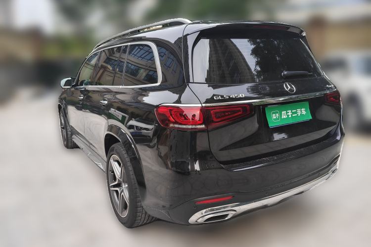 Used Mercedes-Benz GLS 2022 Second Facelift GLS 450 4MATIC Stylish Version Rear Left 45 Deg