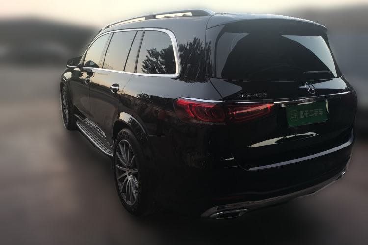 Used Mercedes-Benz GLS 2022 Second Facelift GLS 450 4MATIC Luxury Edition Rear Left 45 Deg