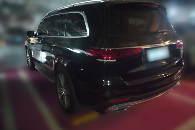 Used Mercedes-Benz GLS 2022 Second Facelift GLS 450 4MATIC Luxury Edition Rear Left 45 Deg