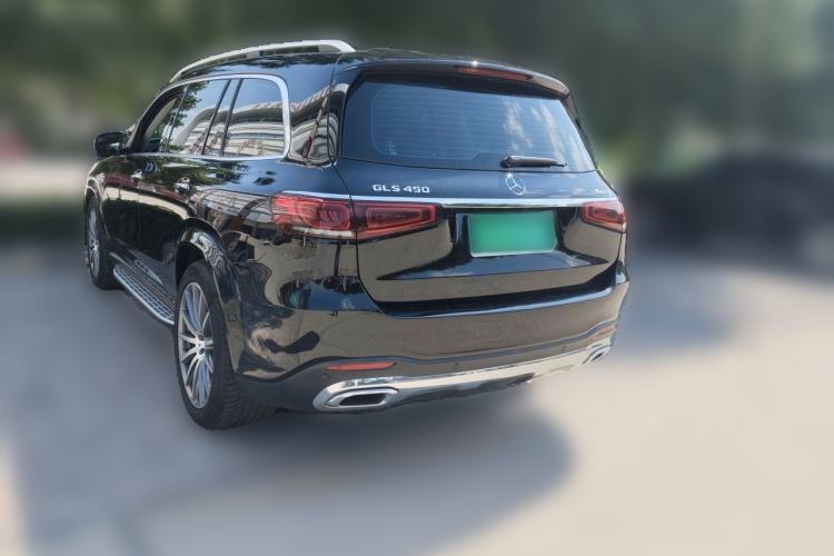 Used Mercedes-Benz GLS 2022 Second Facelift GLS 450 4MATIC Luxury Edition Rear Left 45 Deg