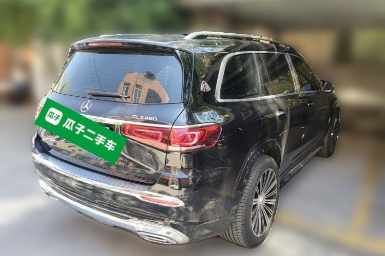 Used Mercedes-Benz GLS 2022 Second Facelift GLS 450 4MATIC Luxury Edition Rear Right 45 Deg
