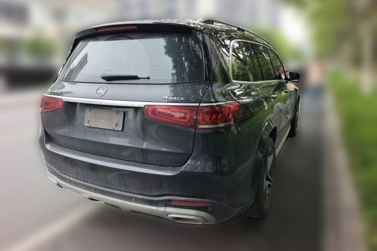 Used Mercedes-Benz GLS 2022 Second Facelift GLS 450 4MATIC Stylish Version Rear Right 45 Deg