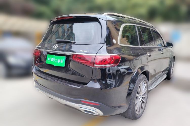 Used Mercedes-Benz GLS 2022 Second Facelift GLS 450 4MATIC Luxury Edition Rear Right 45 Deg