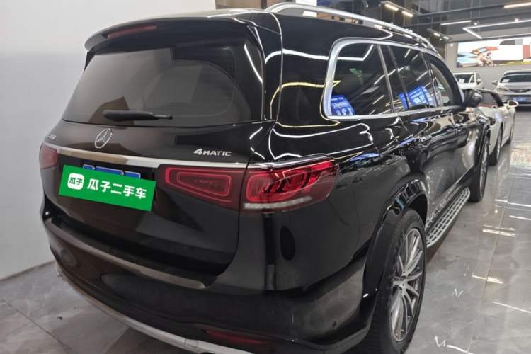 Used Mercedes-Benz GLS 2022 Second Facelift GLS 450 4MATIC Luxury Edition Rear Right 45 Deg