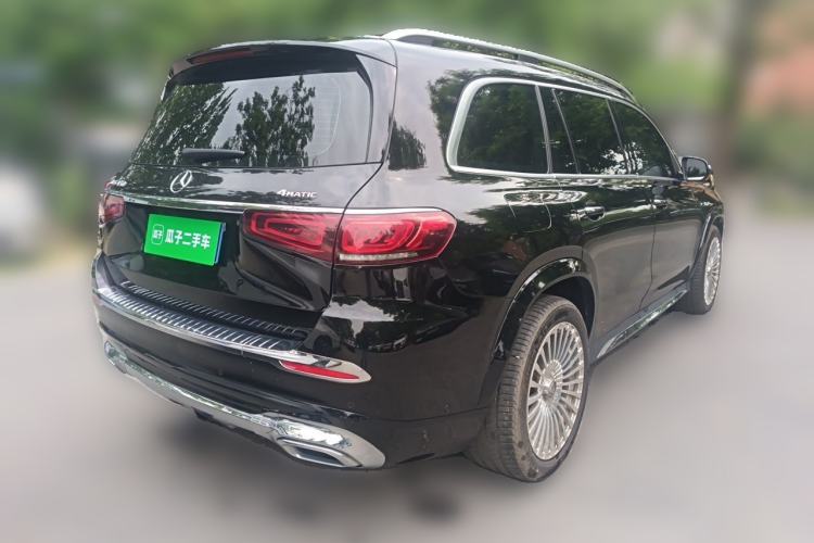Used Mercedes-Benz GLS 2022 GLS 450 4MATIC Stylish Model Rear Right 45 Deg