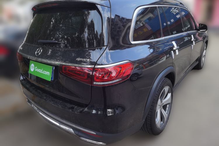 Used Mercedes-Benz GLS 2022 GLS 450 4MATIC Stylish Model Rear Right 45 Deg