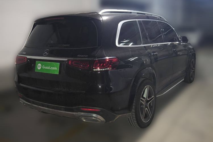 Used Mercedes-Benz GLS 2022 Second Facelift GLS 450 4MATIC Stylish Version Rear Right 45 Deg