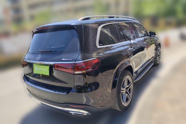 Used Mercedes-Benz GLS 2022 Second Facelift GLS 450 4MATIC Stylish Version Rear Right 45 Deg