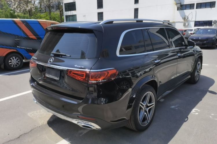 Used Mercedes-Benz GLS 2022 Second Facelift GLS 450 4MATIC Stylish Version Rear Right 45 Deg