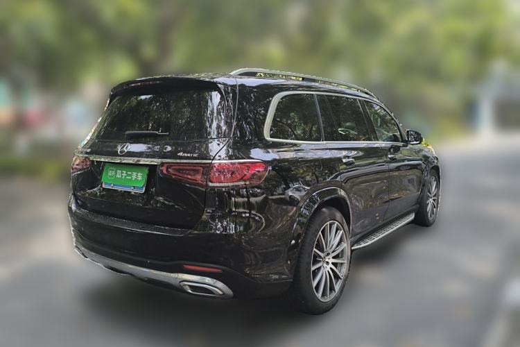 Used Mercedes-Benz GLS 2022 Second Facelift GLS 450 4MATIC Luxury Edition Rear Right 45 Deg