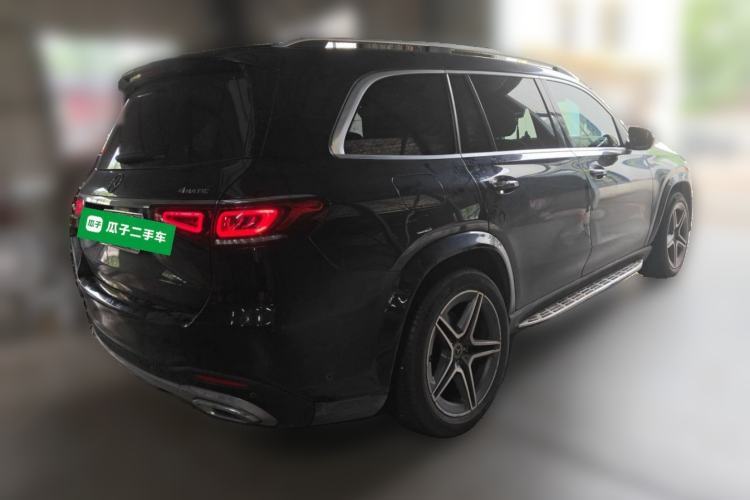 Used Mercedes-Benz GLS 2022 GLS 450 4MATIC Luxury Model Rear Right 45 Deg