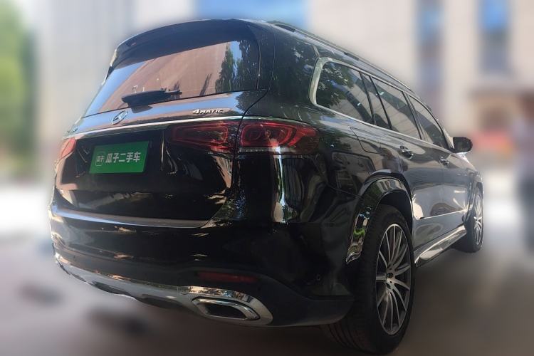 Used Mercedes-Benz GLS 2022 Second Facelift GLS 450 4MATIC Luxury Edition Rear Right 45 Deg