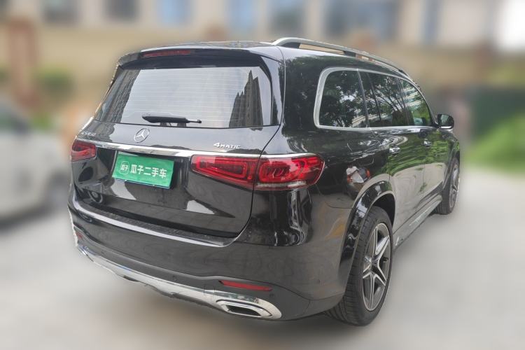 Used Mercedes-Benz GLS 2022 Second Facelift GLS 450 4MATIC Stylish Version Rear Right 45 Deg