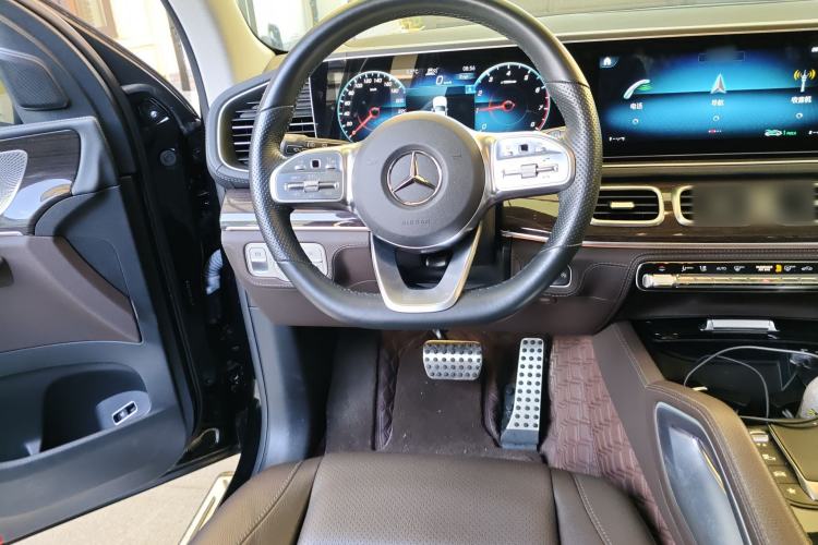 Used Mercedes-Benz GLS 2022 Second Facelift GLS 450 4MATIC Stylish Version Steering Wheel