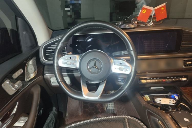 Used Mercedes-Benz GLS 2022 Second Facelift GLS 450 4MATIC Stylish Version Steering Wheel