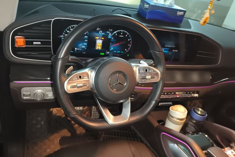 Used Mercedes-Benz GLS 2022 Second Facelift GLS 450 4MATIC Stylish Version Steering Wheel