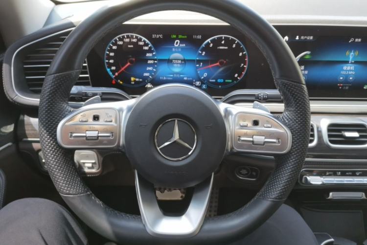 Used Mercedes-Benz GLS 2022 Second Facelift GLS 450 4MATIC Stylish Version Steering Wheel
