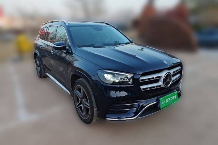 Used Mercedes-Benz GLS 2022 Second Facelift GLS 450 4MATIC Stylish Version Front Right 45 Deg
