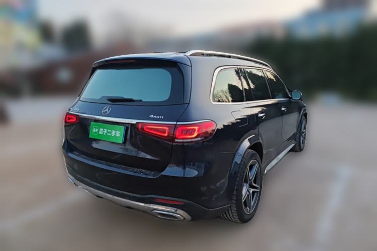Used Mercedes-Benz GLS 2022 Second Facelift GLS 450 4MATIC Stylish Version Rear Right 45 Deg
