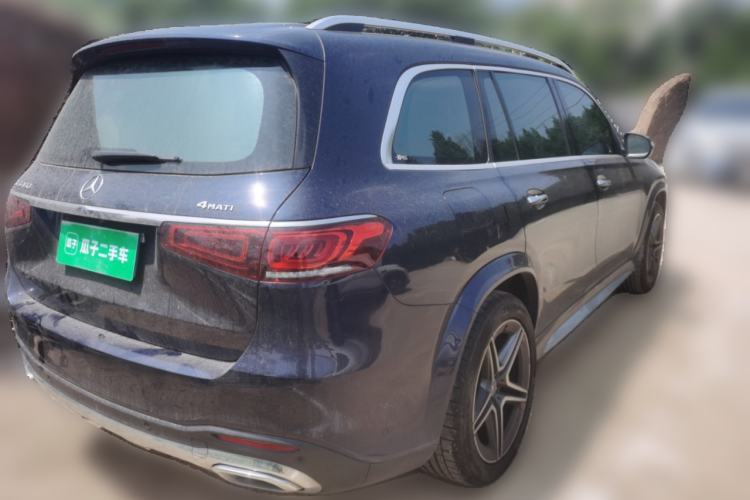 Used Mercedes-Benz GLS 2022 Second Facelift GLS 450 4MATIC Stylish Version Rear Right 45 Deg