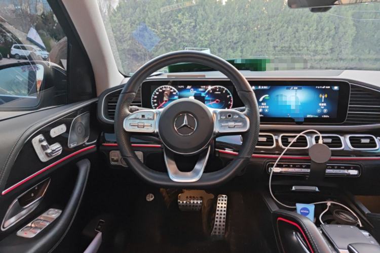 Used Mercedes-Benz GLS 2022 Second Facelift GLS 450 4MATIC Stylish Version Steering Wheel