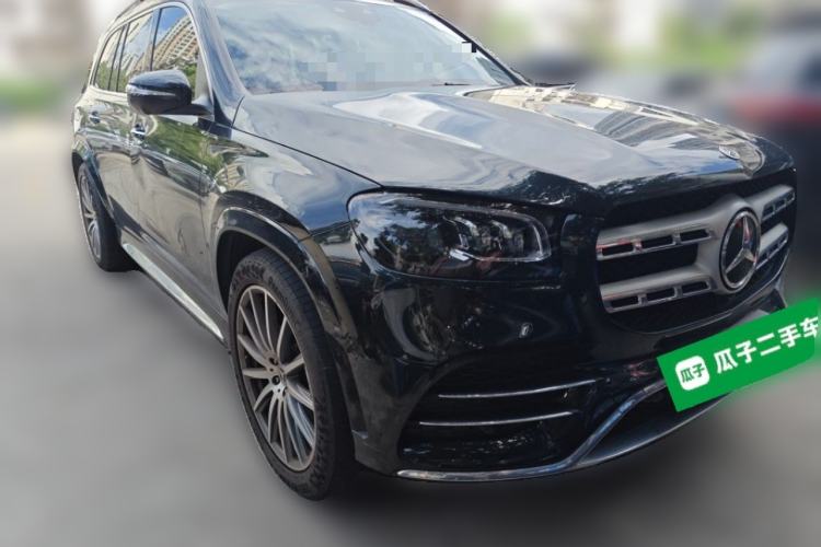 Used Mercedes-Benz GLS 2022 Second Facelift GLS 450 4MATIC Luxury Edition Front Right 45 Deg