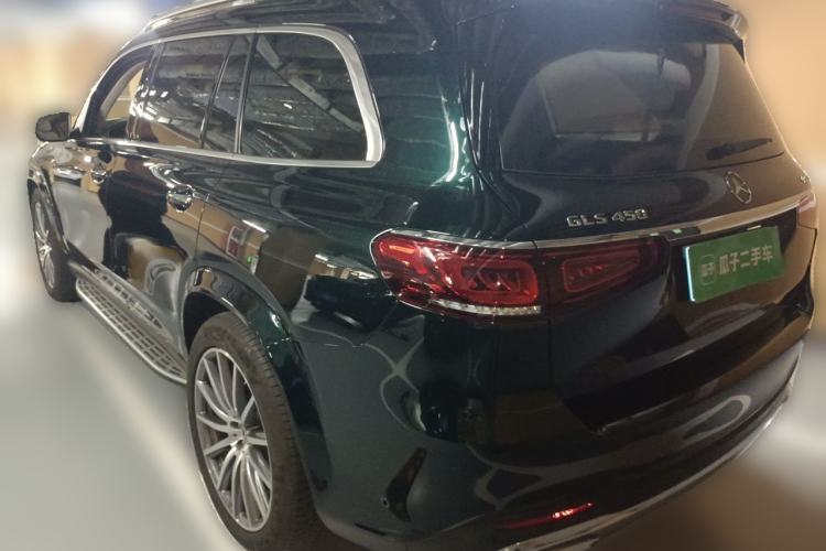 Used Mercedes-Benz GLS 2022 Second Facelift GLS 450 4MATIC Luxury Edition Rear Left 45 Deg