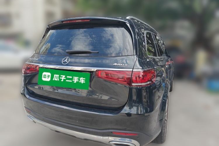 Used Mercedes-Benz GLS 2022 Second Facelift GLS 450 4MATIC Luxury Edition Rear Right 45 Deg