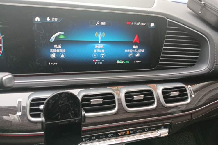 Used Mercedes-Benz GLS 2023 GLS 450 4MATIC Stylish Model Audio And AC Panel