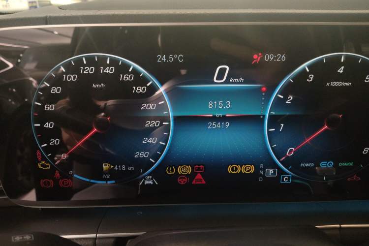 Used Mercedes-Benz GLS 2023 GLS 450 4MATIC Stylish Model Instrument Cluster