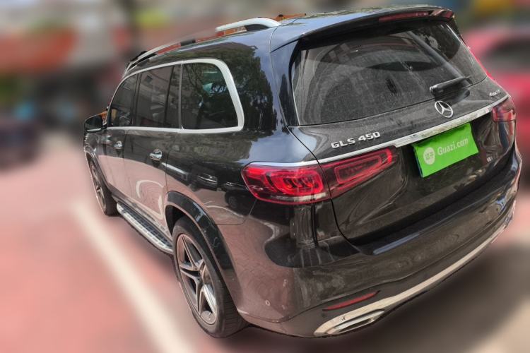 Used Mercedes-Benz GLS 2023 Second Facelift GLS 450 4MATIC Stylish Version Rear Left 45 Deg