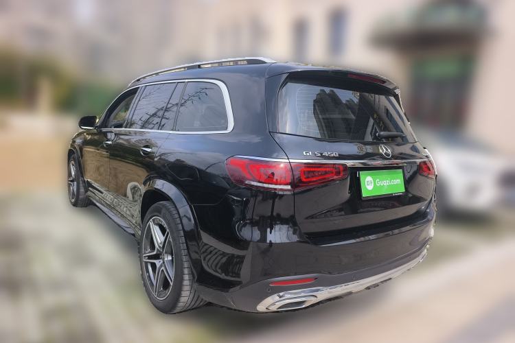 Used Mercedes-Benz GLS 2023 Second Facelift GLS 450 4MATIC Stylish Version Rear Left 45 Deg