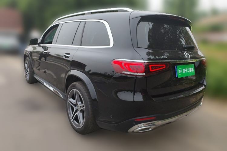 Used Mercedes-Benz GLS 2023 Second Facelift GLS 450 4MATIC Stylish Version Rear Left 45 Deg