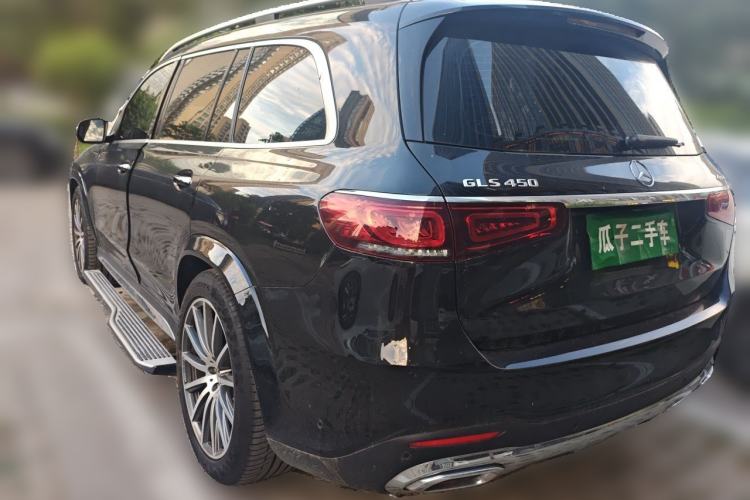 Used Mercedes-Benz GLS 2023 GLS 450 4MATIC Luxury Model Rear Left 45 Deg