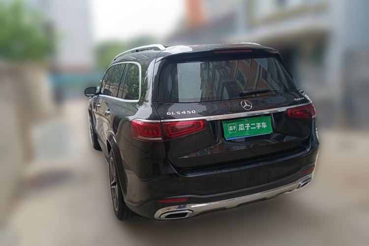 Used Mercedes-Benz GLS 2023 GLS 450 4MATIC Stylish Model Rear Left 45 Deg