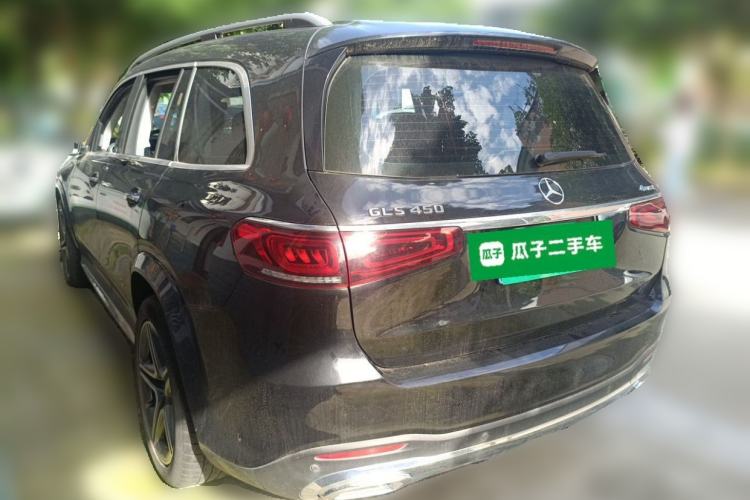 Used Mercedes-Benz GLS 2023 GLS 450 4MATIC Stylish Model Rear Left 45 Deg